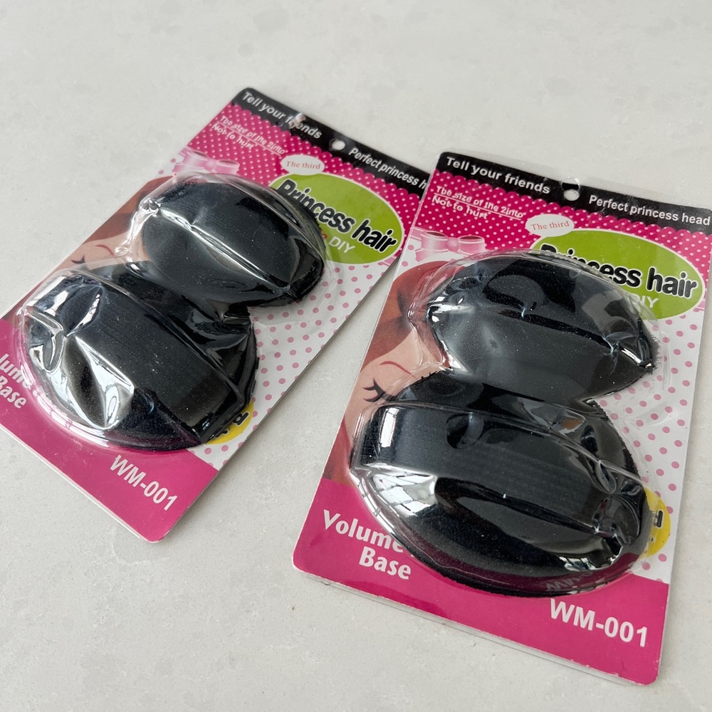 Volume Hair Base Velcro Inserts - 2 pack